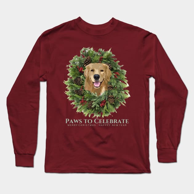 Paws to Celebrate Long Sleeve T-Shirt by B C Designs